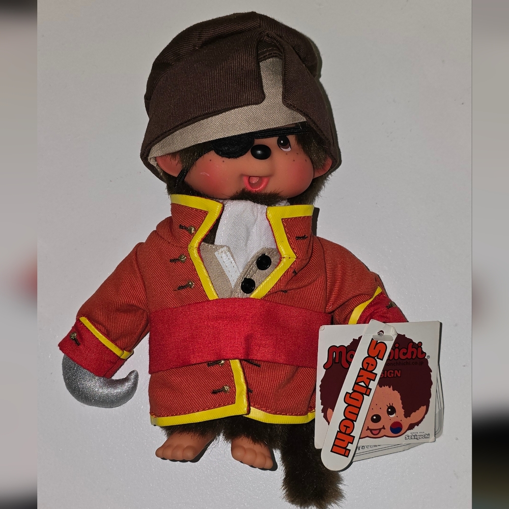 Sekiguchi Monchichi Super RARE Pirate Doll